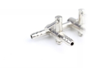 4mm Luftventil METALL mit 2 stufenlos regelbaren Abgängen