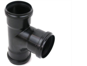 PP T Stück 88.5 ° Grad Ø 110 mm mit Gummidichtungen