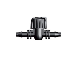 Luftventil Luftschlauchverbinder mit Mengenregulierer 4 x 4mm