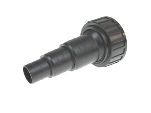 GISPO Stufenschlauchtülle 40 32 25 mm mit Kugelformstück und Überwurfmutter (2") IG