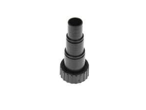 GISPO Stufenschlauchtülle 40 32 25 mm mit Überwurfmutter (1 1/2") IG und Dichtung