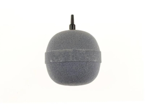 1 Stück Hi Oxygen Airstone Luftstein GIGANT PLUS rund GESINTERT Ø 80 mm Anschluss Ø 4 oder 8 mm