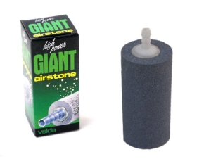 Hi Oxygen Airstone Luftstein zylindrisch 70 mm x 30 mm Anschluss 4 oder 9 mm