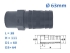 EFFAST (16 bar) Schlauchtülle einklebbar Ø 63 mm