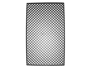 Auflage für Filtermedium in schwarz 68 x 40 x 1,2 cm