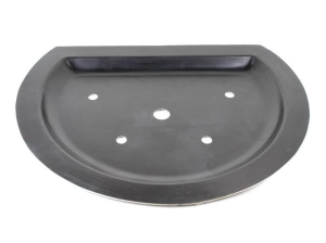 GFK Deckel halbrund 90 cm für GFK-Becken halbrund