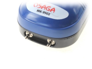 OSAGA MK-9502 Teichbelüfter Set Luftpumpe Koi Teich Aquarium Belüfter 