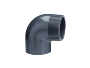 VDL (10 bar) PVC Winkel 90 Grad Ø 32 mm mit AG 3/4"