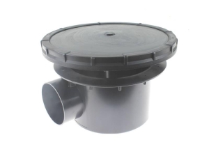 Bodenablauf 110 mm mit Belüftung schwere Qualität