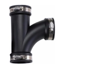 Flexibles T Stück 90 Grad Ø 90mm