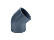 PVC Winkel 45 Grad Ø 20mm PN 10  (10 bar) GISPO...