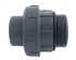 PVC 3/3 Kupplung 1½" Außengewinde x Ø 50 mm