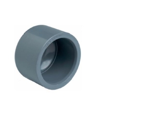PVC Endkappe Klebe Kappe 25 mm Ø PN 10  (10 bar) GISPO ECOline