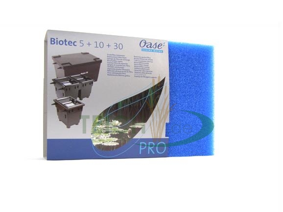 3  x  Blau  Filterschwamm Koi passend für Oase Biotec 5+10+30  Koi Teich Filter 